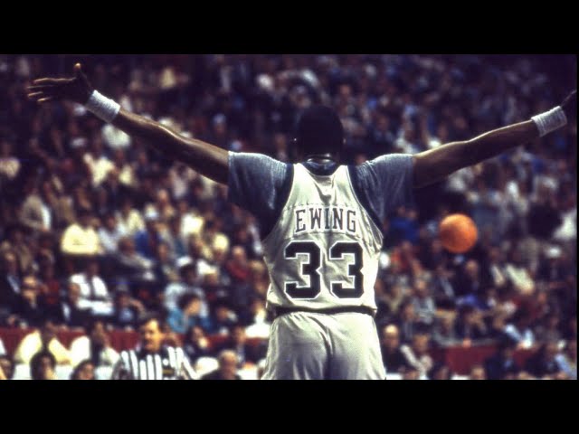 Lot Detail - 1982 Patrick Ewing Georgetown Hoyas vs. Ralph Sampson