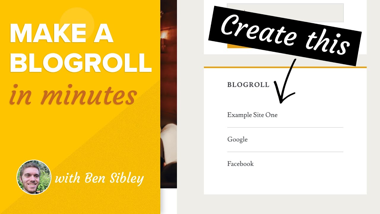 How To Add A Blogroll On WordPress