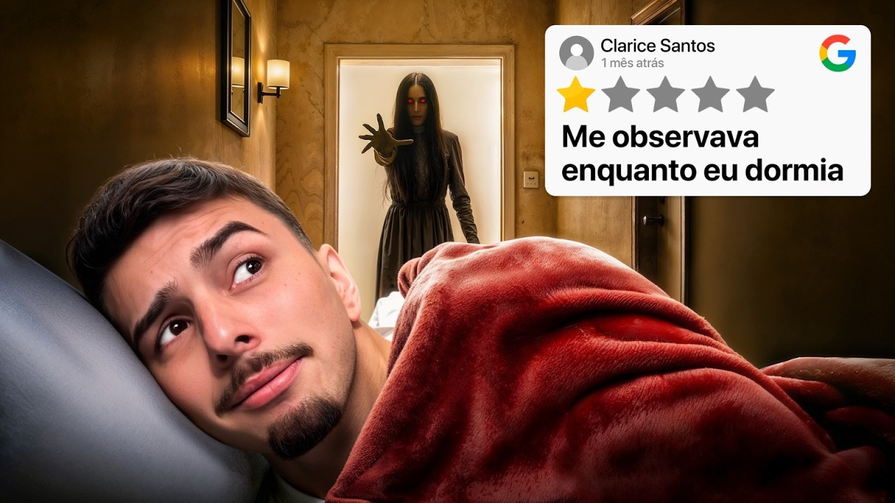 Passei a Noite no Hotel mais Assombrado do Mundo