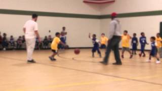 Camden Fitchet first basket age 6