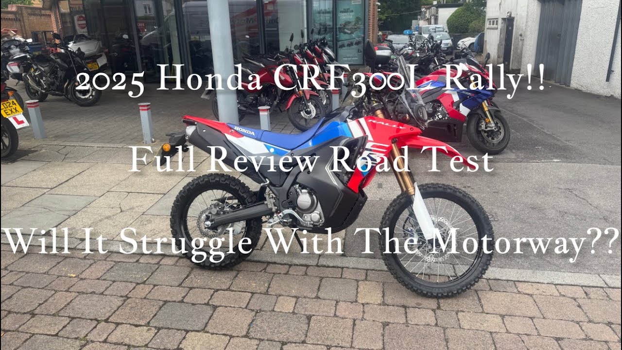 2025 Honda CRF300L Rally! Full Road Test! An Actual Adventure Bike? Or Just A Commuter In Disguise??
