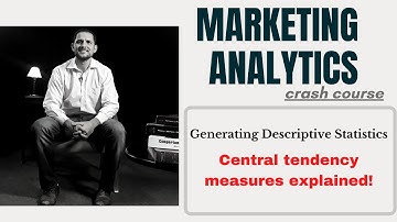Marketing Analytics Lecture 07 - Gretl working with data and descriptive statistics Part 03