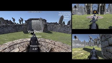 The Wizard Knight game multi-player mode demo (Unity)