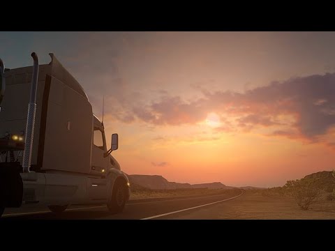 Видео: Ночной рейс 🚚 American Truck Simulator | ATS