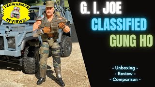 Pegwarmer Reviews - G.I. Joe Classified Gung Ho: Unboxing, Review, and Comparison