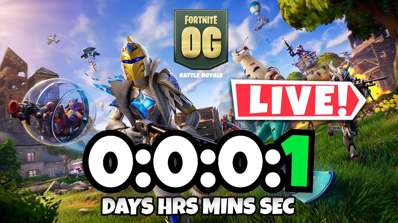 Fortnite OG Season | Live - YouTube