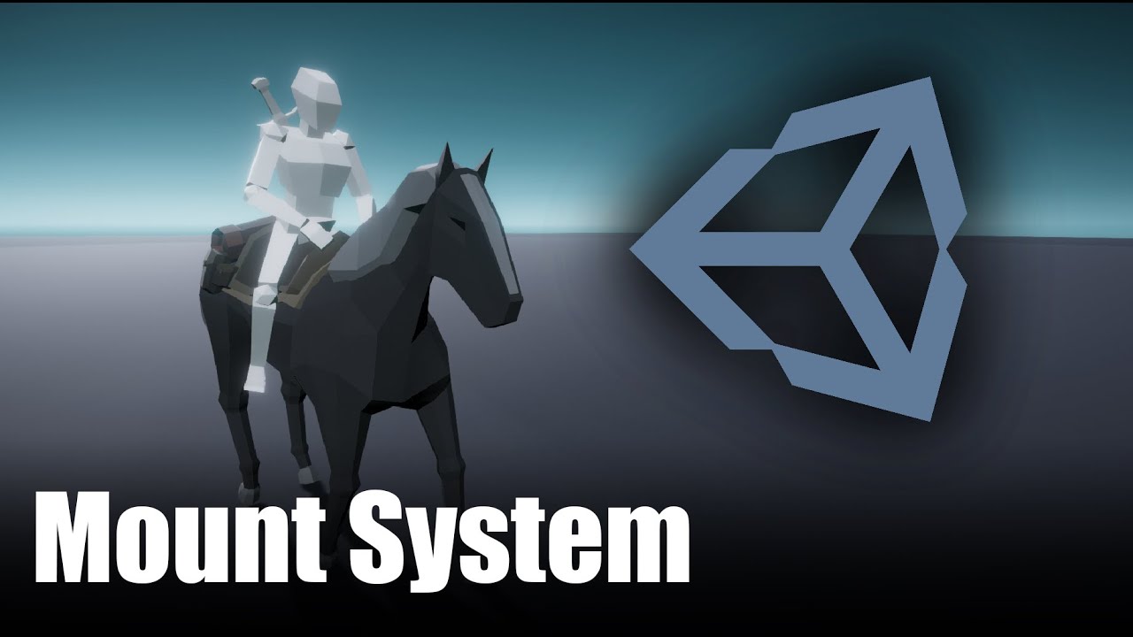 Horse Riding/Mount System Demo - Unity Engine - YouTube