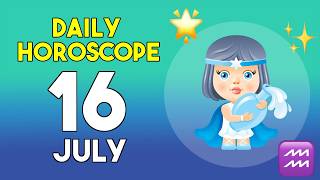 Aquarius horoscope today - July 16, 2026