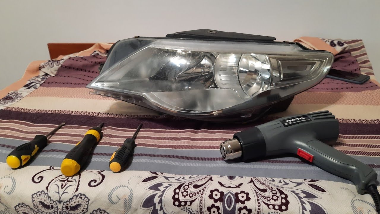 Montare lupe Bi-xenon in faruri / PASSAT CC