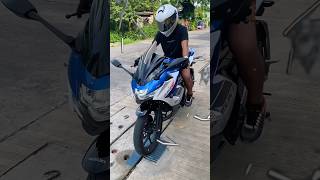 Suzuki Gixxer SF 155 aggressive look wind visor #suzukigixxersf155 #suzukisf
