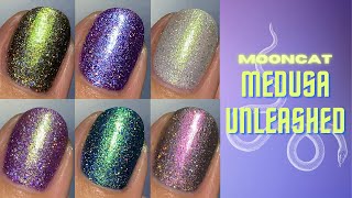 MEDUSA UNLEASHED 🐍✨ Swatch + Review of Mooncat’s Newest Collection!