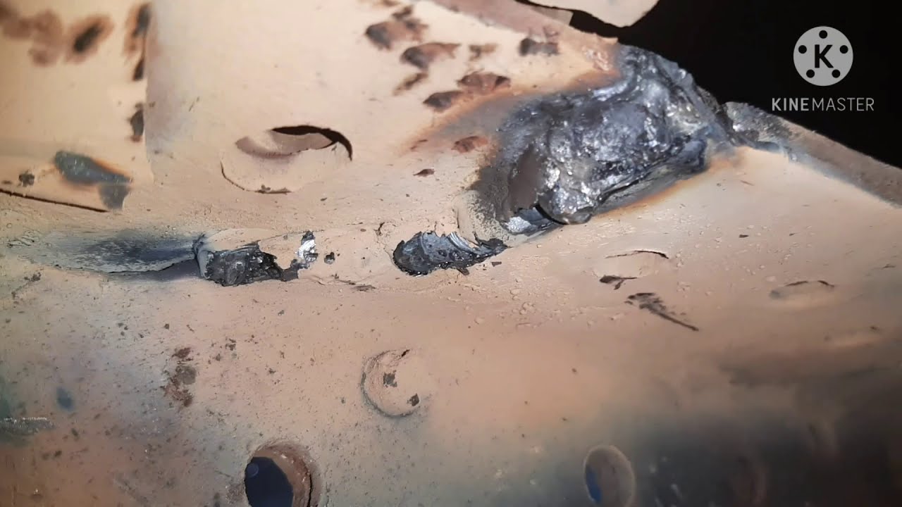 Ремонт Газели (часть3) лопнула рама. усиление рамы. ремонт рамы газель ...