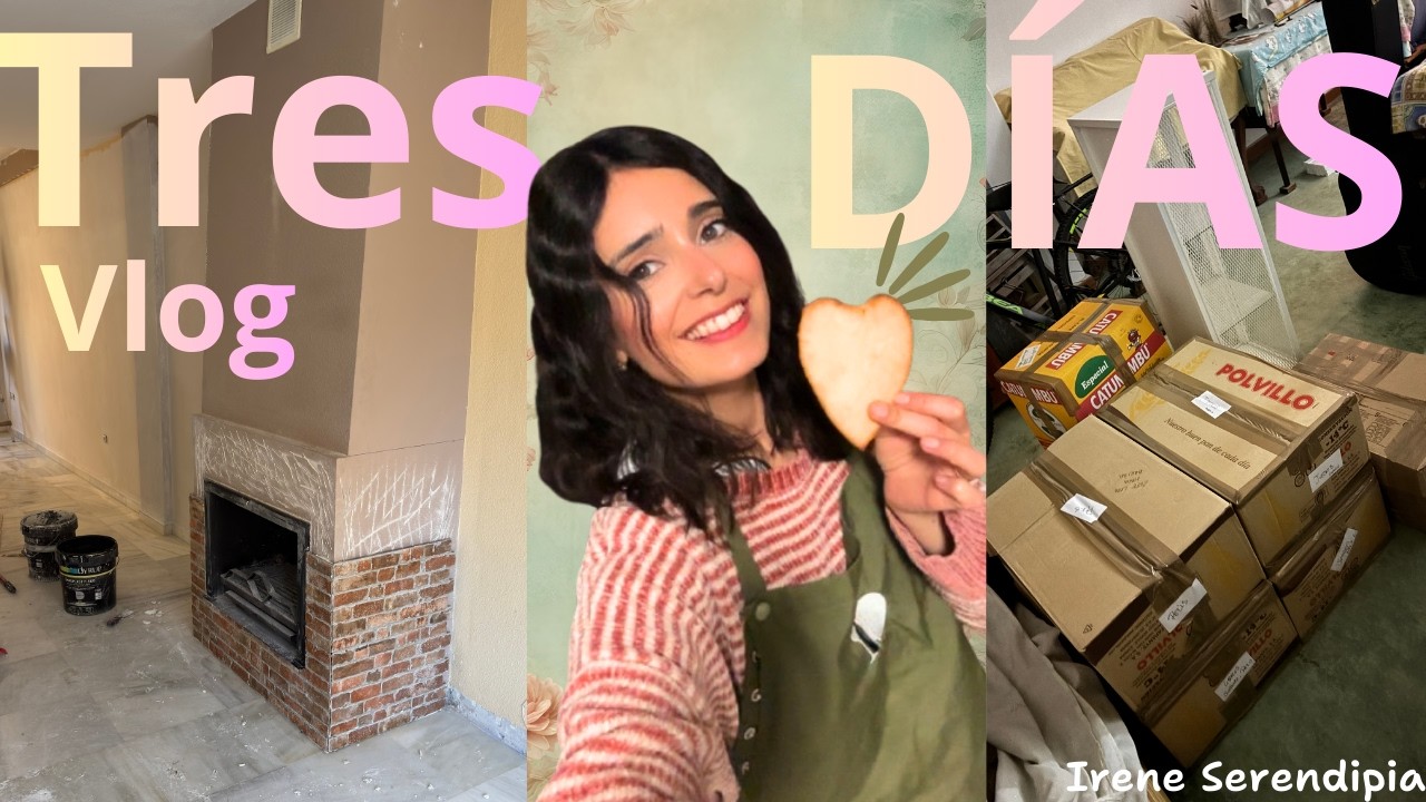 Vlog TRES días conmigo - Mudanza, sol y San Valentín