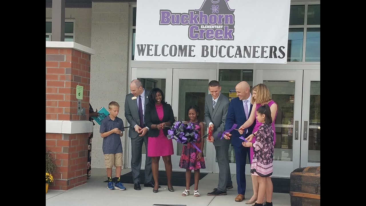 Buckhorn Creek Elementary Ribbon Cutting 2018 YouTube