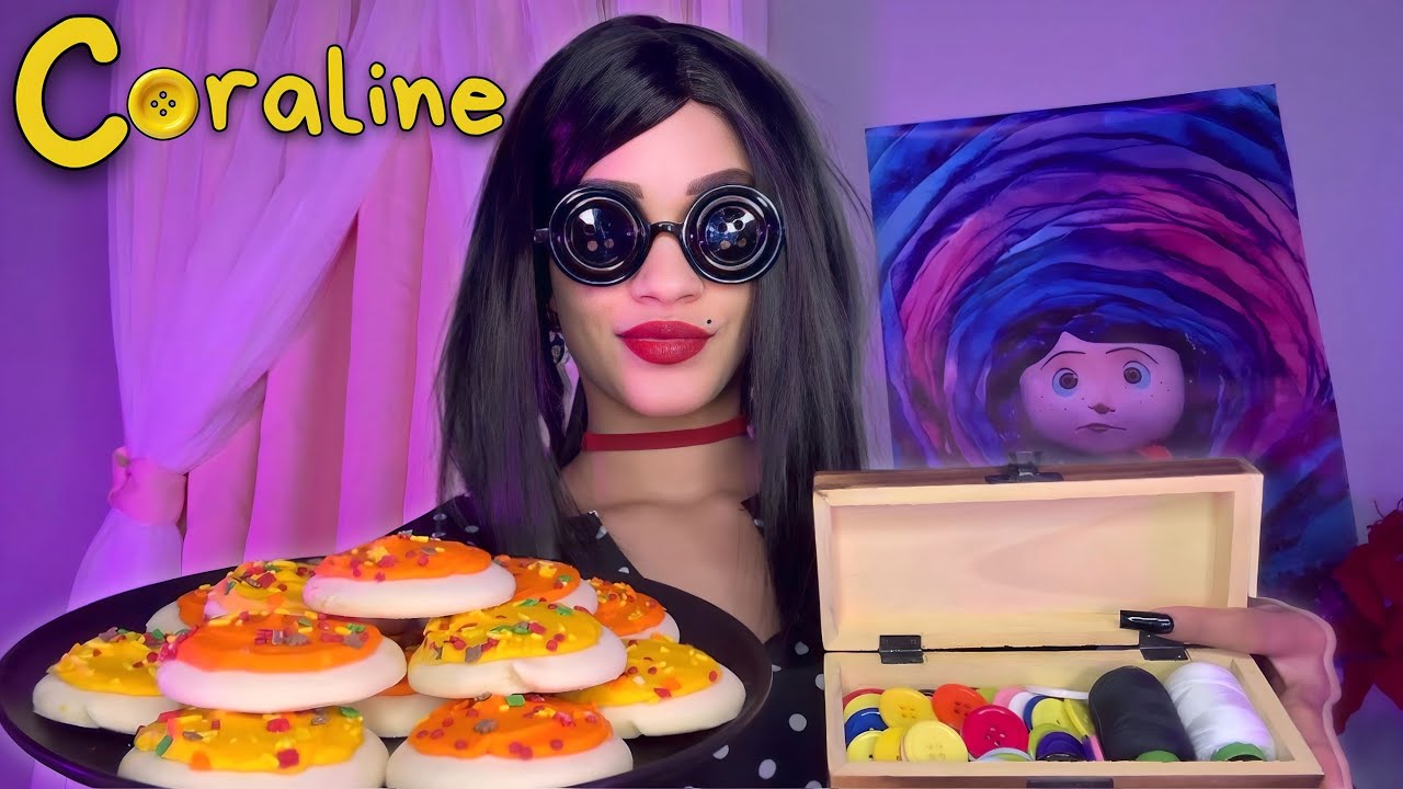 ASMR Tu Otra Madre te cuida (Coraline Roleplay) 🧵
