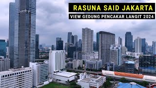 Epicentrum Rasuna Said Jakarta, view Gedung Pencakar Langit Mewah di Kota Jakarta