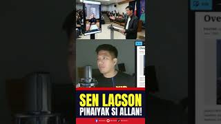 SEN LACSON UMAY NA UMAY NA SA DRAMA NI ALLAN CAYETANO?!