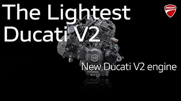 Ducati presents the Lightest Ducati V2 ever