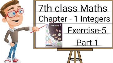 7th class maths in telugu | 7th class maths chapter-1 | 7th class maths chapter - 1 exercise 5 part1