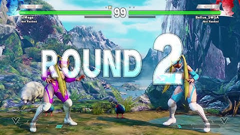 Street Fighter V R.Mika full health command grab online