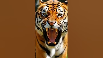 Thumbnail of Tiger roaring sounds #tiger #roar #sound #wildlife #animals #trending #shorts