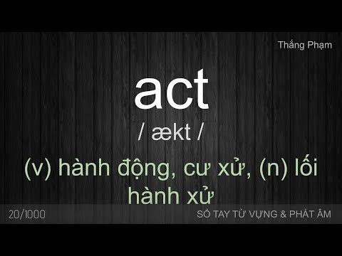 Video: Bạn phát âm tikkun olam như thế nào?