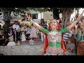Spanish dancer performs to a rajasthani song   maatibaani live at ibiza  san juan market 
