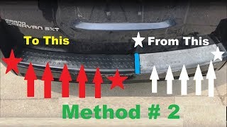 How to PERMANENTLY Restore Faded AUTO Trim Method #2