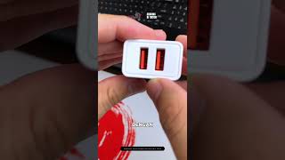 Charger WUW C155: Pengisian Dual Port Cepat untuk Android & iPhone!