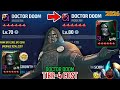Doctor Doom TIER 4 Cost Rank Up Level Up Gear Upgrade 