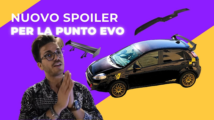 Guida montaggio spoiler Fiat Punto Evo - Come montare uno spoiler: Pimp my punto ep 6 #puntoevo