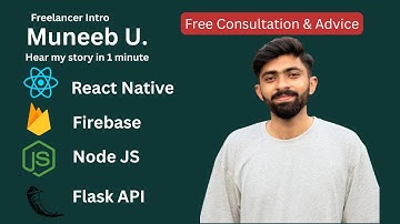 Freelancer Intro | Expert React Native Mobile App Developer | Hear my story in 1 minute