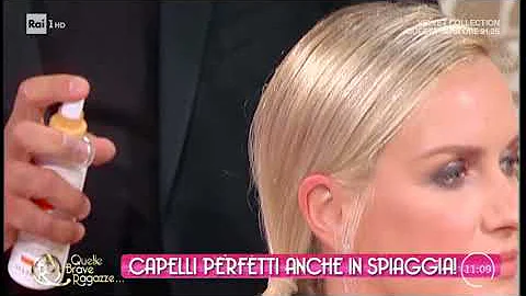 Come avere i capelli in ordine al mare?