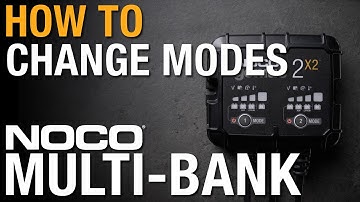 How to Change Modes on NOCO Genius Multi-Bank