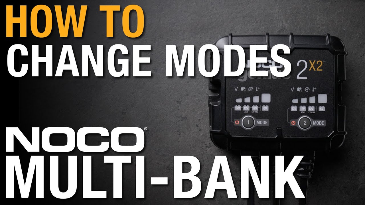 NOCO Genius 2X4 4-Bank, 8 Amp Smart Battery Charger | Fisheries Supply