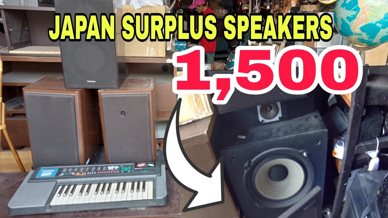 JAPAN SURPLUS SPEAKERS | NAGULAT AKO MURA SILA MAG BINTA SAAN KAYA ITO?(regan mau)