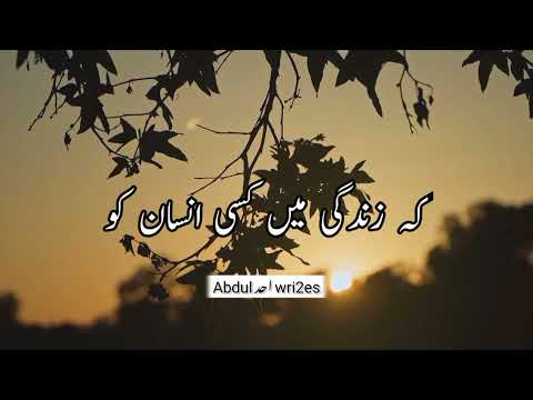 Ek Nasihat Karta Hoon Hamesha Yaad Rakhna💯|| Advice🔐Status || Urdu Lines Status || Whatsapp Status,