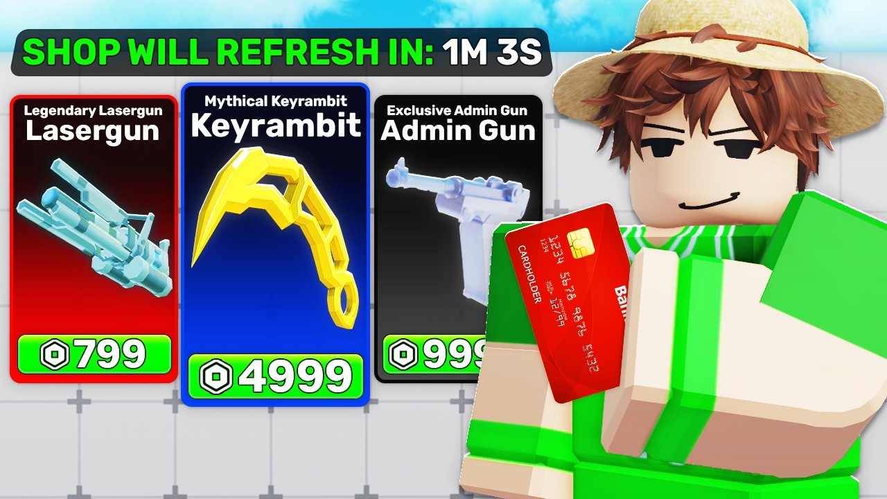 DAILY SKIN SHOP Picks my LOADOUT in Rivals! - YouTube