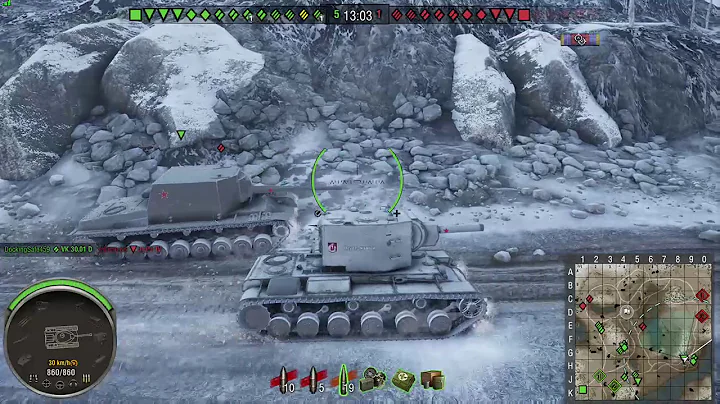 Daily Doubles: The Road To The KV-2 Triple MOE - World of Tanks [Online Match #9]