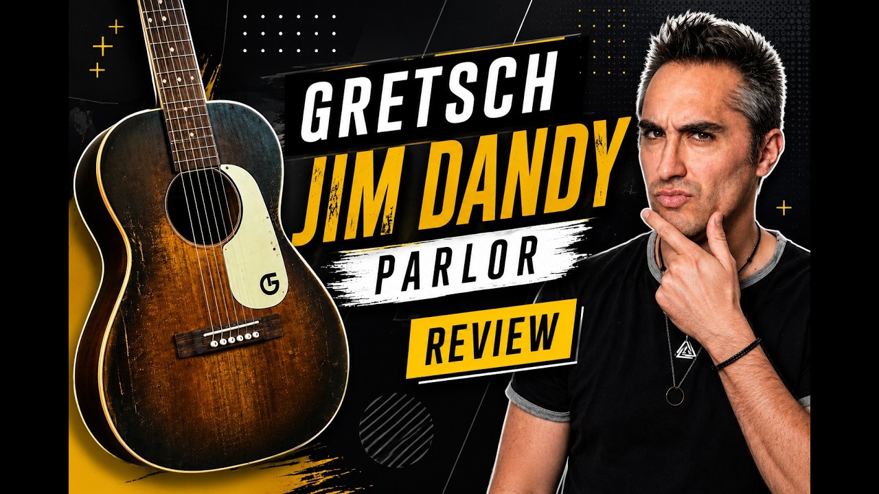ギター GRETSCH G9500 Jim Dandy FRAT TOP 2SB Gretsch G9500 Jim Dandy DEMO REVIEW - YouTube