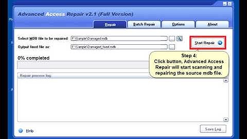 DataNumen Access Repair Video Tutorial (Full Version)