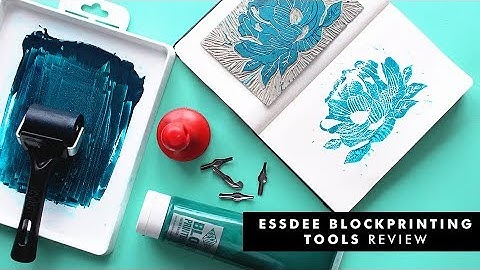 ESSDEE BLOCK PRINTING TOOLS REVIEW