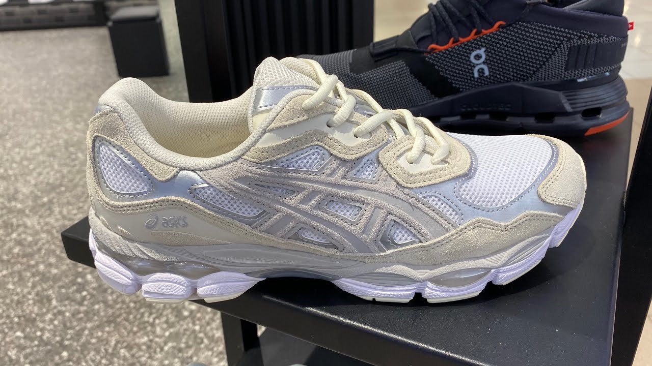 ASICS GEL-NYC (White/Oyster Grey) - Style Code: 1201A789.105 - YouTube