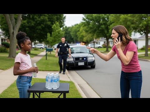Woman Calls Police On Black Girl Selling Water To Go To Disneyland—10 Minutes Later She Gets Karma