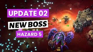 Deep Rock Galactic Survivor Update: Defeating New Boss Dreadnought | Hazard 5 Gameplay