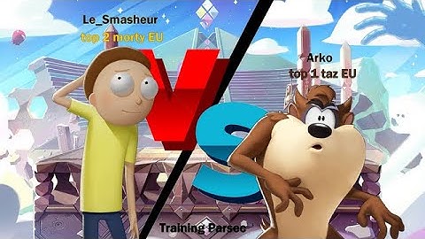 Training with Smasheur ( Top Morty EU ) on Parsec | Multiversus