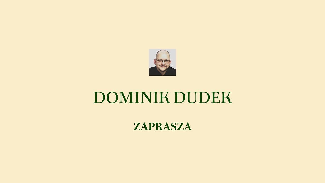 Kossecki. Cybernetyka. Ty! – Dominik Dudek zaprasza na konferencję ...