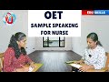 Eduskills OET: Sample Speaking For Nurse