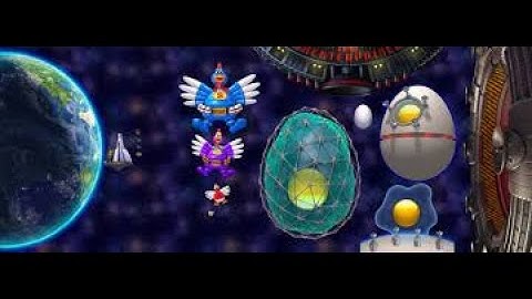 CHICKEN INVADERS UNIVERSE-Mother-Hen ship MK III