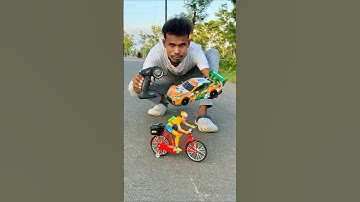 Ekan electric Cycle and Remote Control Drift Car Unboxing 😊